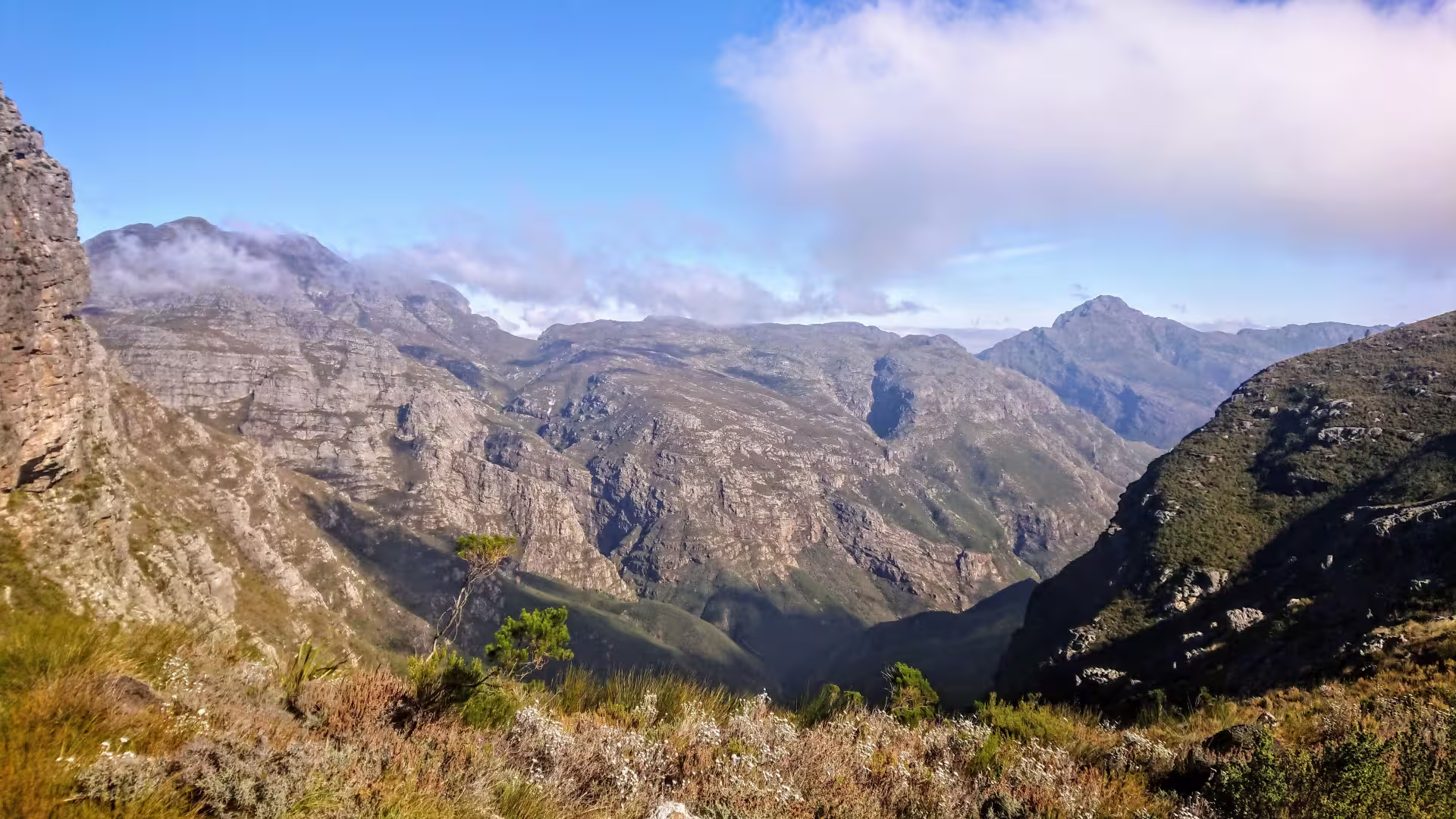 Epic views on the Jonkershoek Panorama Hiking Trail