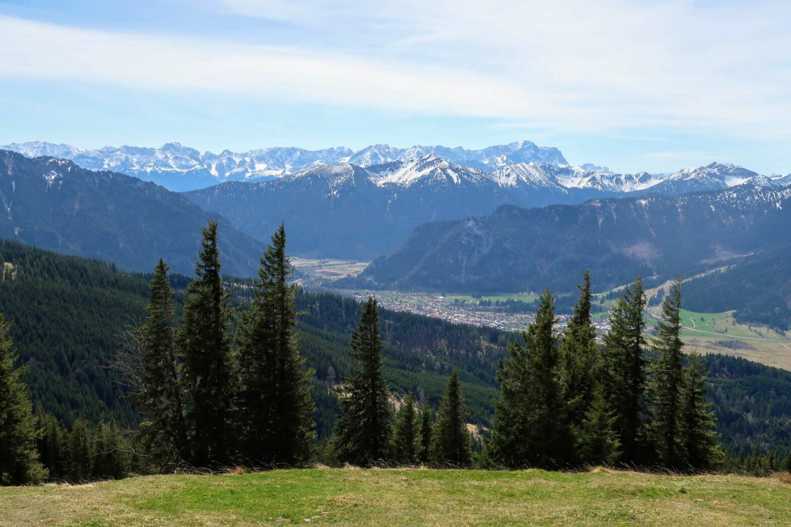 Views from Stierkopf Peak of the Alps