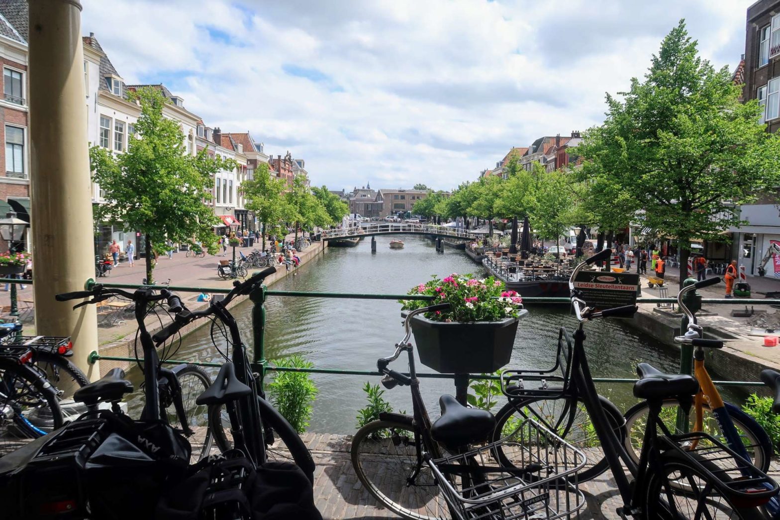 leiden walking tour map