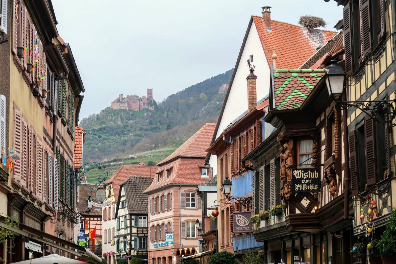 Ribeauvillé town in Alsace