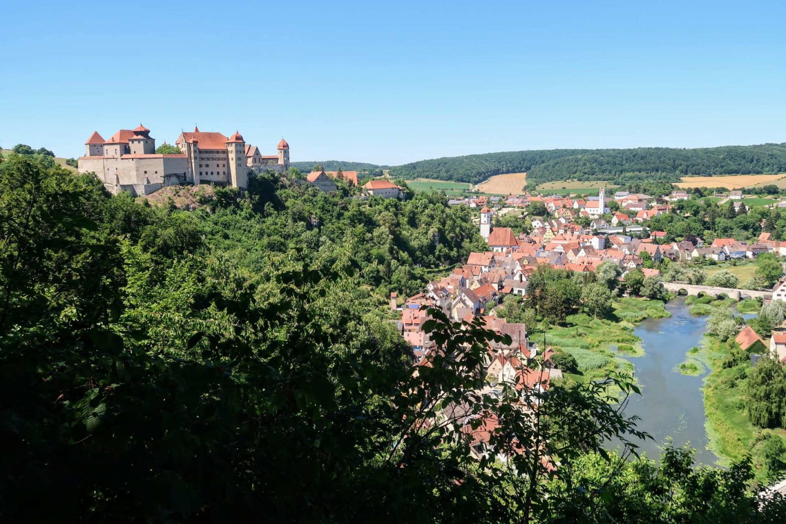 Harburg Castle and Town