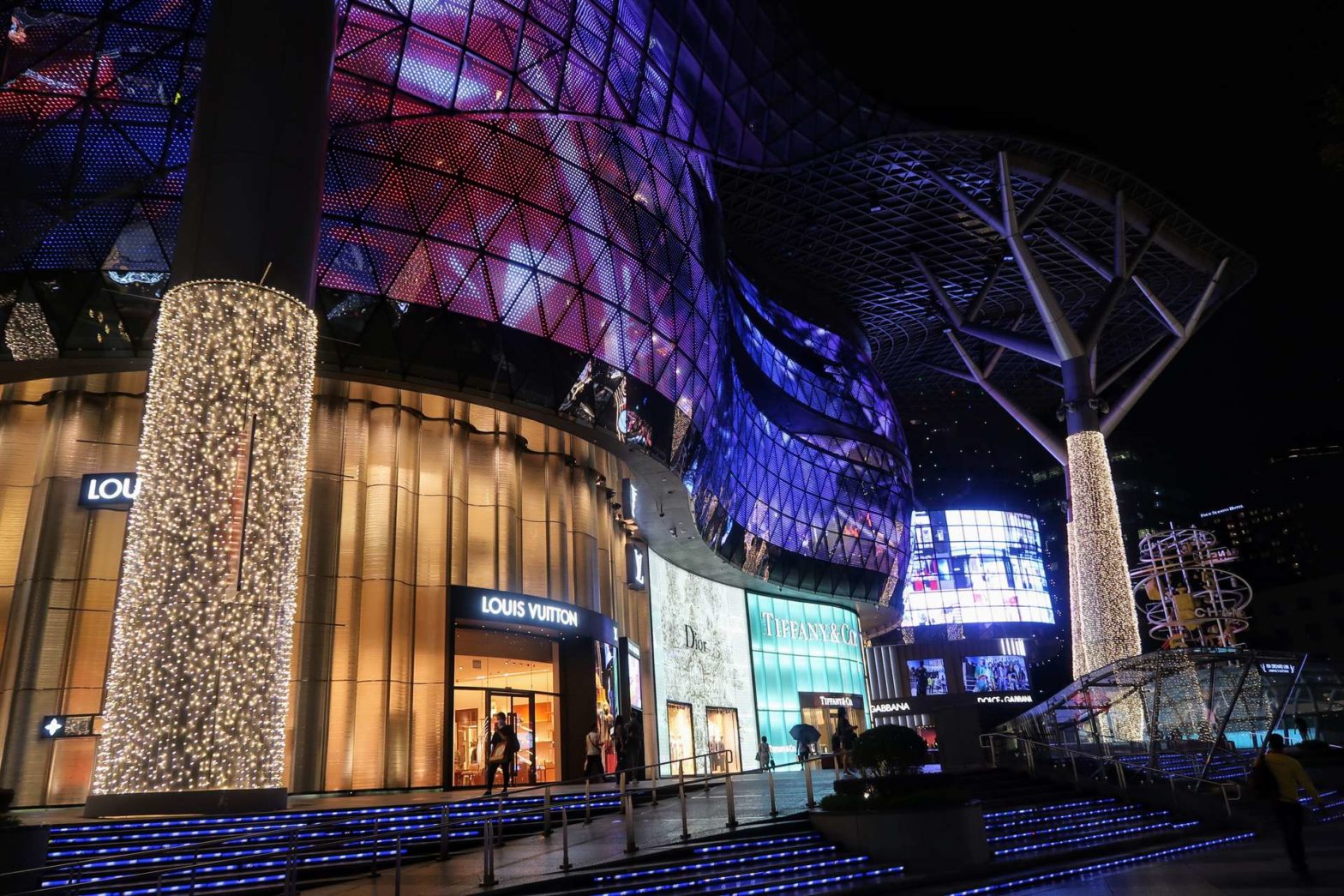 ION Orchard Mall on Orchard Road in Singapore