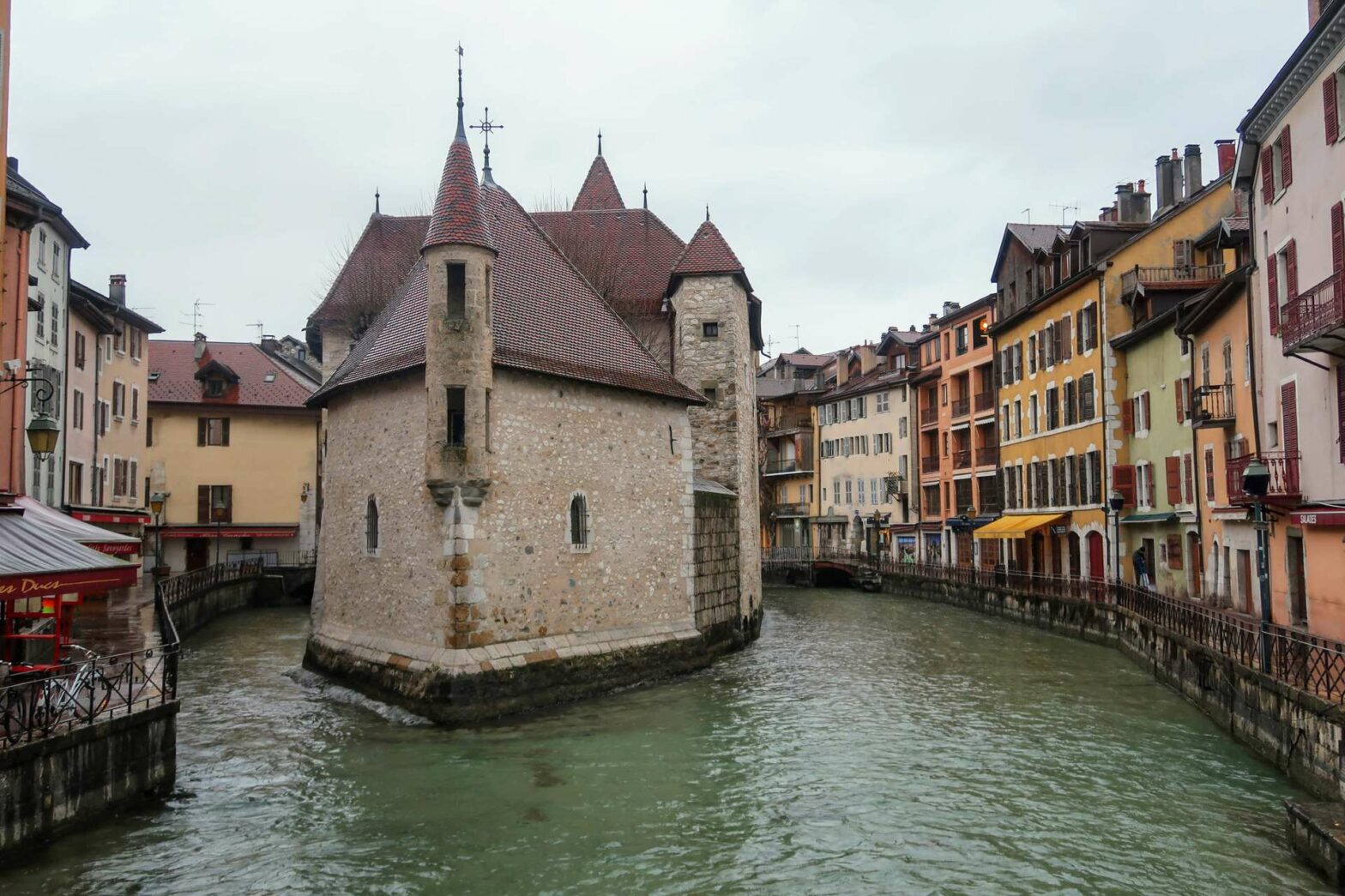 The Palais de L'Isle in Annecy, France