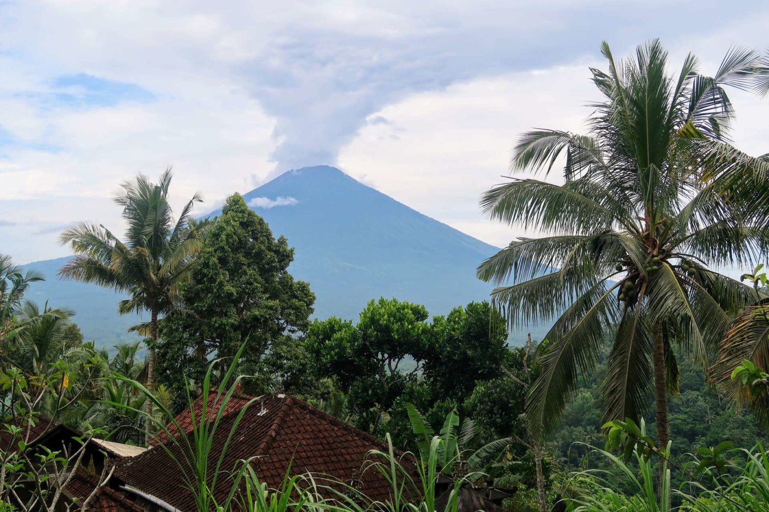 Mount Agung in Bali