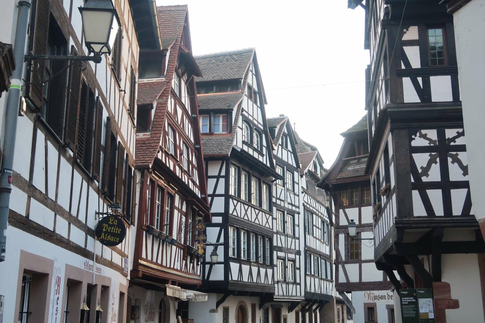 Half-timbered building in Strasbourg