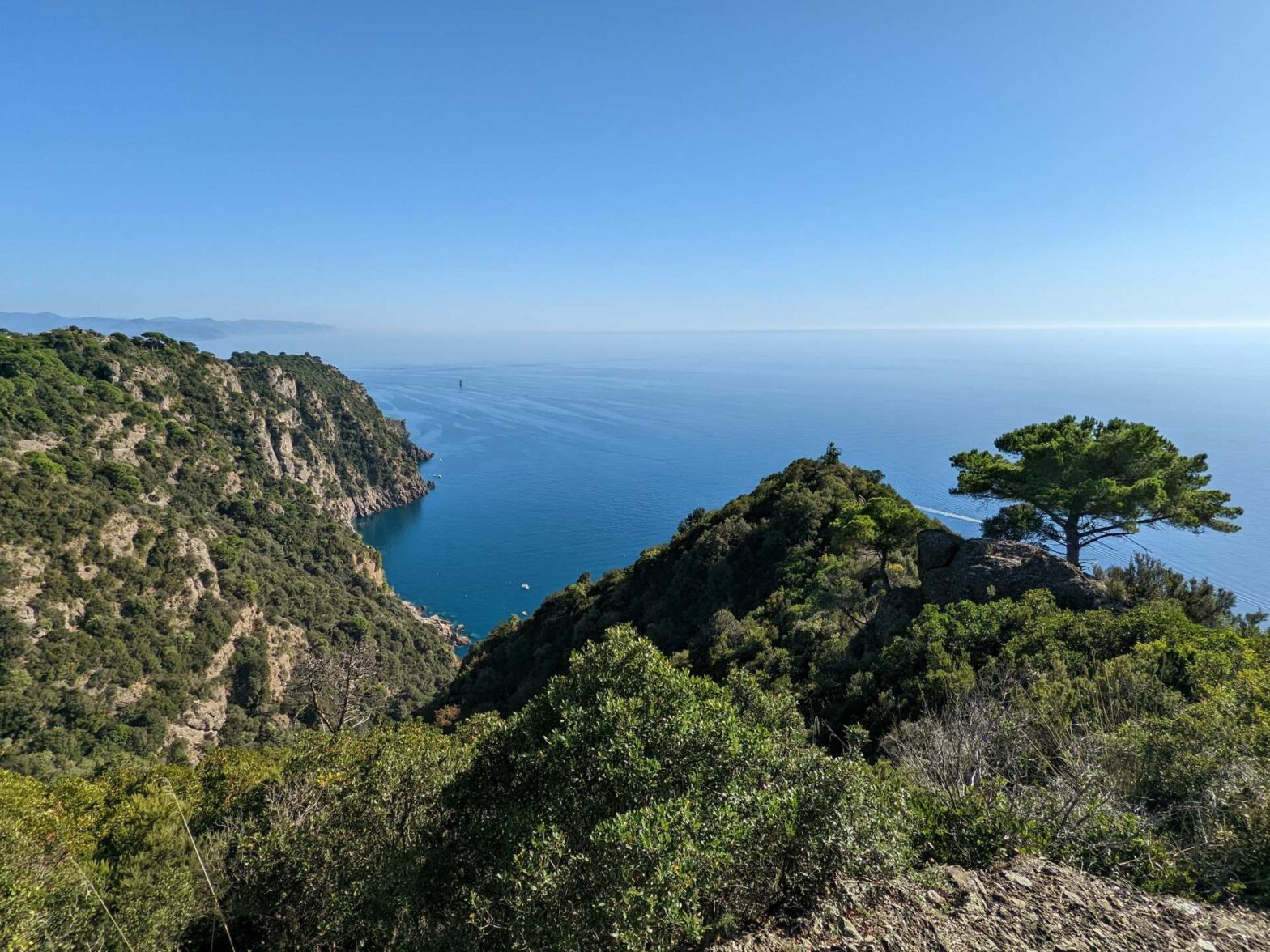 Hiking from San Frutuossa to Portofino in Italy