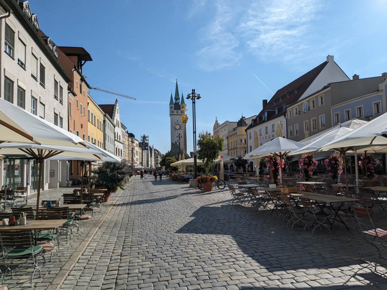 Market square in Straubing
