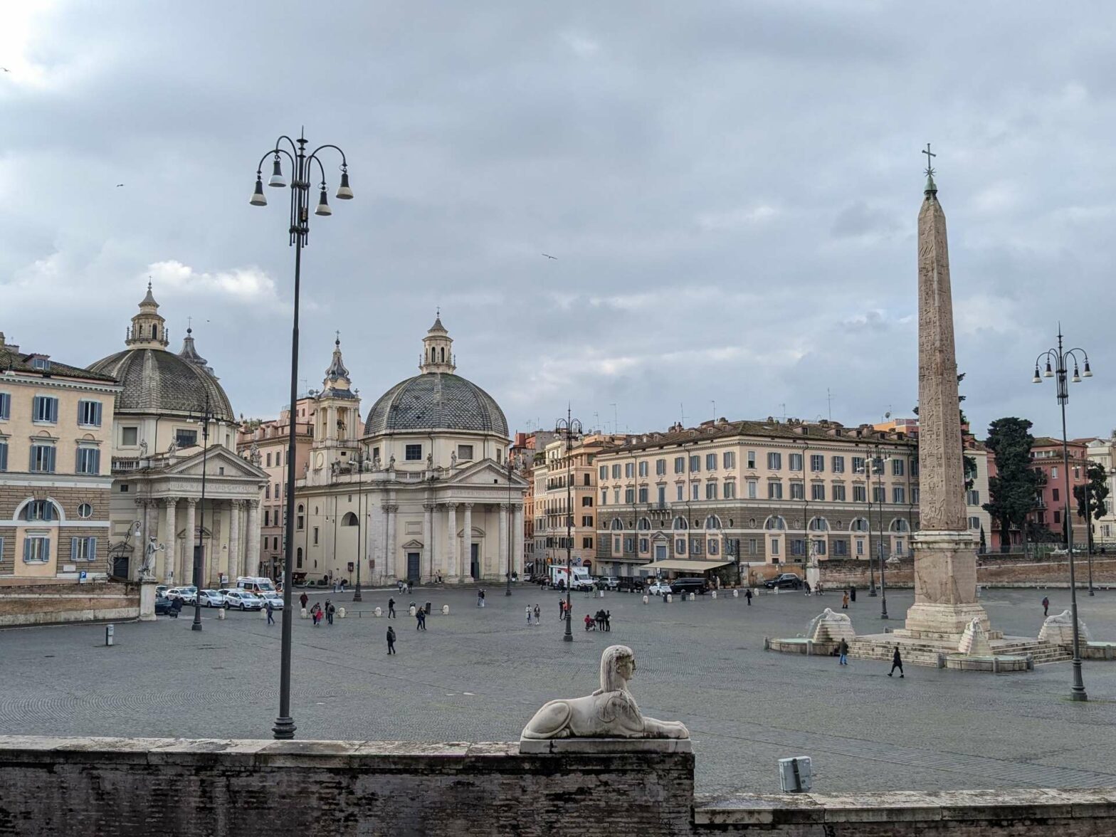 Piazza del Popolo in Northeast Rome