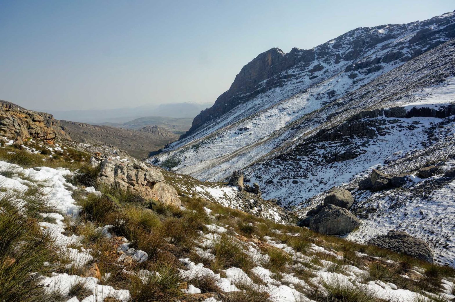 Matroosberg snow and slopes
