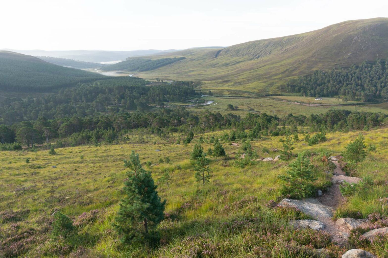 Overnight hiking in the Scottish Cairngorms National Park