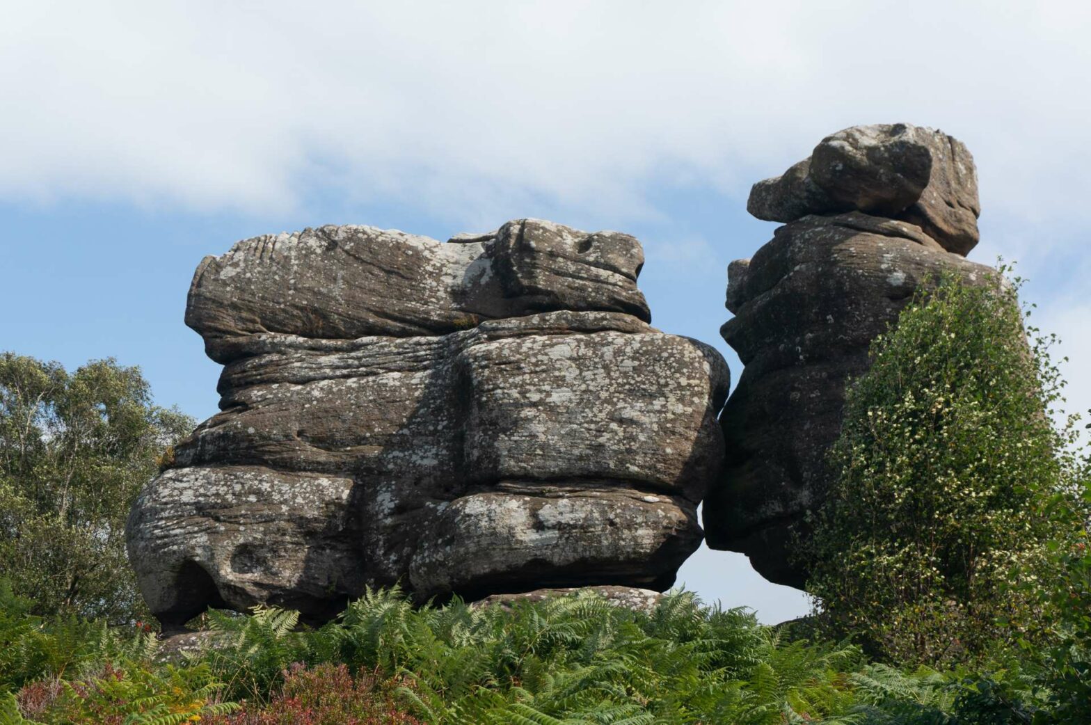 Rock formations at Brhimham Rocks